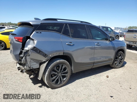 2020 GMC Terrain SLE with VIN 3GKALMEV5LL312611, listed as a Copart auction lot 47929805 with 152,484 mi miles and Non Repairable. Bid and sale history available at DreamBid. Image 3.