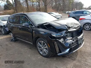 2025 Cadillac XT6 AWD Premium Luxury with VIN 1GYKPDRS3SZ114874, listed as a IAAI auction lot 41599801 with 554 mi miles and . Bid and sale history available at DreamBid. Image 1.