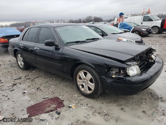 2011 Ford Crown Victoria LX with VIN 2FABP7EV5BX139357, listed as a Copart auction lot 84149834 with 144,385 mi miles and Salvage Title. Bid and sale history available at carsss.com. Image 4.