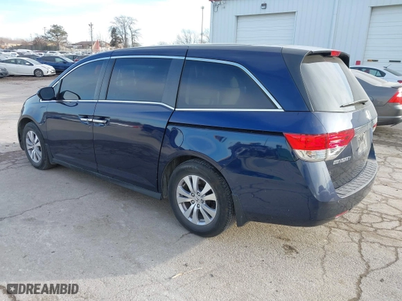 2016 Honda Odyssey EX with VIN 5FNRL5H48GB094868, listed as a IAAI auction lot 41449554 with 63,166 mi miles. Bid and sale history available at carsss.com. Image 3.