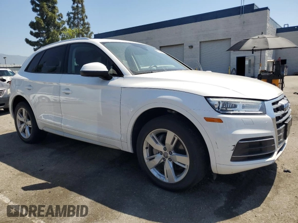 2018 Audi Q5 Premium with VIN WA1ANAFY3J2214117, listed as a Copart auction lot 57158815 with 25,953 mi miles and Salvage title. Bid and sale history available at DreamBid. Image 4.
