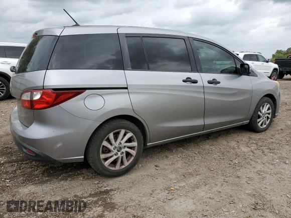2015 Mazda 5 Sport z VIN JM1CW2BL2F0179147, wystawiony jako Copart lot #54125515 z przebiegiem 94 294 mil mil oraz Szkoda całkowita • Salvage title. Historia ofert i sprzedaży dostępna na DreamBid. Obrazek 3.
