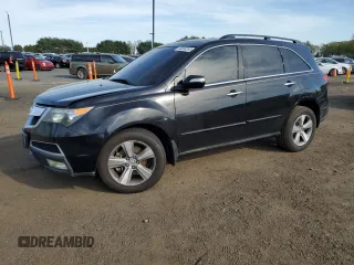 2011 Acura MDX with VIN 2HNYD2H25BH543913, listed as a Copart auction lot 55383265 with 128,713 mi miles and Salvage title. Bid and sale history available at DreamBid. Image 1.