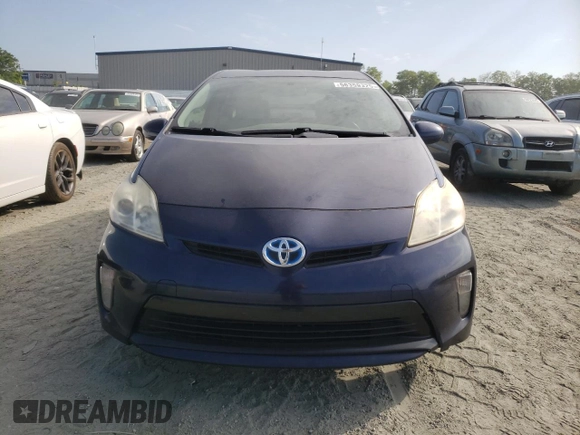 2012 Toyota Prius One with VIN JTDKN3DU7C0336564, listed as a Copart auction lot 56359325 with Not Provided miles and Clean Title. Bid and sale history available at DreamBid. Image 5.