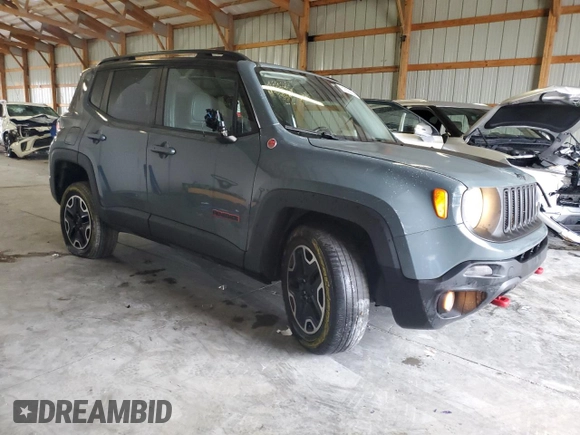 2016 Jeep Renegade Trailhawk z VIN ZACCJBCT4GPD56550, wystawiony jako Copart lot #51323725 z przebiegiem 207 584 mil mil oraz Szkoda całkowita • Salvage title. Historia ofert i sprzedaży dostępna na DreamBid. Obrazek 4.