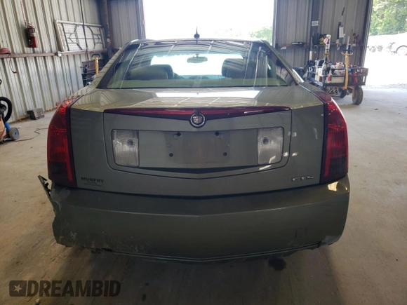 2005 Cadillac CTS with VIN 1G6DP567750172647, listed as a Copart auction lot 57131944 with 0 mi miles and Salvage Title. Bid and sale history available at carsss.com. Image 6.