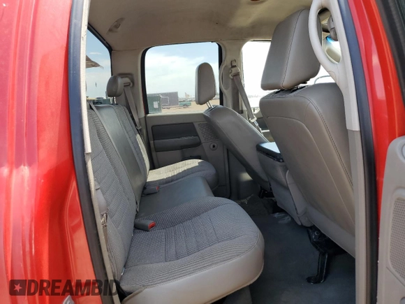 2008 Dodge 1500 SLT z VIN 1D7HU18N88S606861, wystawiony jako Copart lot #61357645 z przebiegiem 181 896 mil mil oraz Czysty tytuł • Clean title. Historia ofert i sprzedaży dostępna na DreamBid. Obrazek 10.