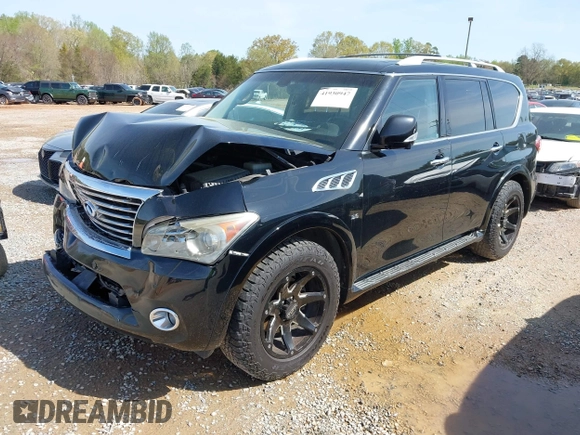 2014 Infiniti QX80 z VIN JN8AZ2NFXE9554706, wystawiony jako IAAI lot #41930947 z przebiegiem 133 655 mil mil oraz . Historia ofert i sprzedaży dostępna na DreamBid. Obrazek 17.