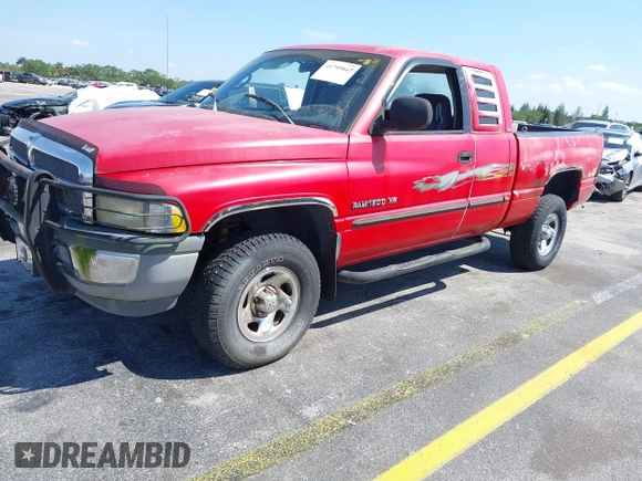 2000 Dodge 1500 with VIN 1B7HF13Z2YJ102259, listed as a IAAI auction lot 41795843 with 123,827 mi miles and . Bid and sale history available at DreamBid. Image 2.