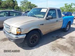 2002 Ford Ranger XL Fleet with VIN 1FTYR44V02PB20039, listed as a IAAI auction lot 42426132 with 257,530 mi miles and . Bid and sale history available at DreamBid. Image 2.