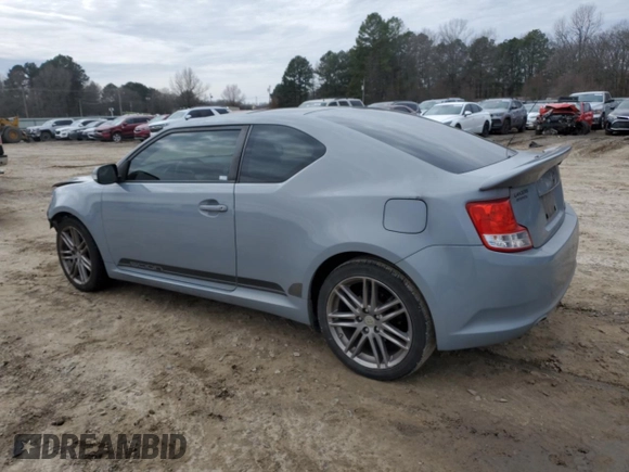 2012 Scion tC with VIN JTKJF5C77C3026437, listed as a Copart auction lot 45484865 with 215,709 mi miles and Salvage Title. Bid and sale history available at carsss.com. Image 2.