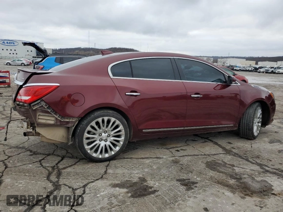 2016 Buick LaCrosse Premium II with VIN 1G4GF5G34GF105685, listed as a Copart auction lot 86892104 with 98,435 mi miles and Salvage Title. Bid and sale history available at carsss.com. Image 3.
