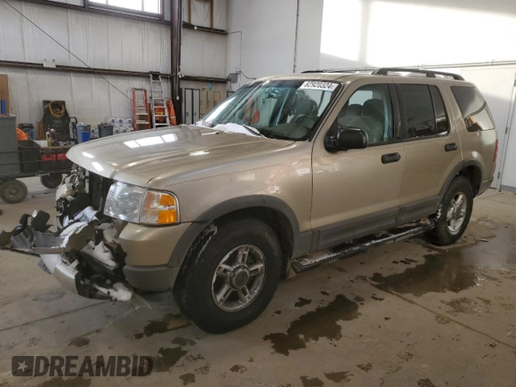2003 Ford Explorer XLT with VIN 1FMZU73E53ZA75039, listed as a Copart auction lot 82920324 with 287,613 mi miles and Salvage Title. Bid and sale history available at DreamBid. Image 1.