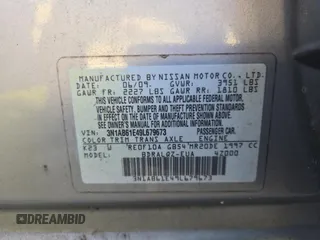 2009 Nissan Sentra FE+ with VIN 3N1AB61E49L679673, listed as a Copart auction lot 49003405 with 129,683 mi miles and Clean Title. Bid and sale history available at DreamBid. Image 10.