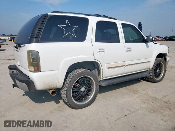 2004 Chevrolet Tahoe LS z VIN 1GNEC13Z74R212156, wystawiony jako Copart lot #54797605 z przebiegiem 201 902 mil mil oraz Szkoda całkowita • Salvage title. Historia ofert i sprzedaży dostępna na DreamBid. Obrazek 3.