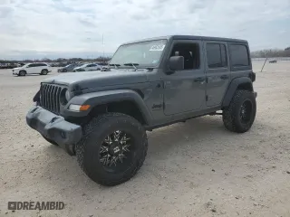 2020 Jeep Wrangler Unlimited Sport Altitude with VIN 1C4HJXDG2LW325430, listed as a Copart auction lot 46953185 with 69,919 mi miles and Salvage Title. Bid and sale history available at carsss.com. Image 1.