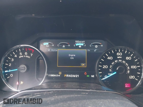 2016 Ford F-150 XLT with VIN 1FTFW1EF6GKF11741, listed as a IAAI auction lot 41631762 with 115,634 mi miles and . Bid and sale history available at DreamBid. Image 7.