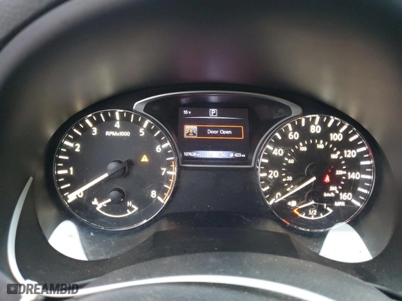 2018 Nissan Altima 2.5 SV with VIN 1N4AL3AP0JC129693, listed as a Copart auction lot 86524124 with 107,628 mi miles and Salvage Title. Bid and sale history available at carsss.com. Image 9.