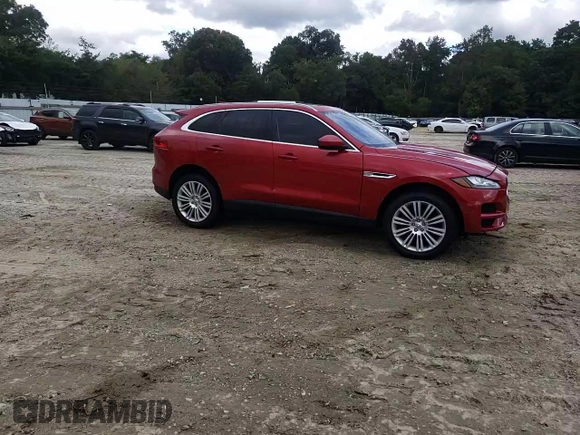 2018 Jaguar F-Pace 30t Portfolio with VIN SADCN2GX3JA288772, listed as a Copart auction lot 73749634 with 72,754 mi miles and Salvage title. Bid and sale history available at DreamBid. Image 15.