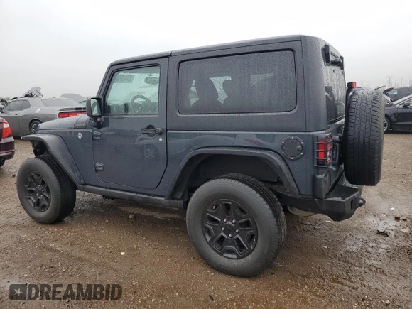 2017 Jeep Wrangler Sport with VIN 1C4AJWAGXHL602088, listed as a Copart auction lot 55243955 with 101,963 mi miles and Clean Title. Bid and sale history available at DreamBid. Image 2.