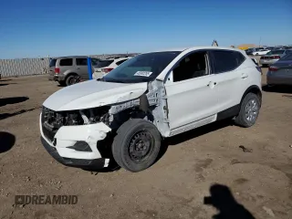 2020 Nissan Rogue Sport SL with VIN JN1BJ1CV9LW273512, listed as a Copart auction lot 45892255 with 16,345 mi miles and Salvage Title. Bid and sale history available at carsss.com. Image 1.