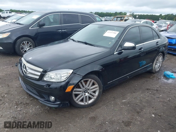 2009 Mercedes-Benz C 300 Sport with VIN WDDGF81X59F269490, listed as a IAAI auction lot 42257386 with 172,450 mi miles and . Bid and sale history available at DreamBid. Image 2.