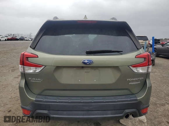 2021 Subaru Forester Limited with VIN JF2SKAUCXMH495040, listed as a Copart auction lot 47670765 with 45,936 mi miles and Salvage Title. Bid and sale history available at carsss.com. Image 6.