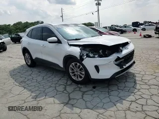 2020 Ford Escape SE with VIN 1FMCU0G68LUC12424, listed as a Copart auction lot 59715325 with 106,570 mi miles and Salvage title. Bid and sale history available at DreamBid. Image 14.