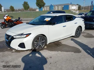 2019 Nissan Maxima S with VIN 1N4AA6AVXKC375092, listed as a IAAI auction lot 40848099 with 84,372 mi miles. Bid and sale history available at carsss.com. Image 19.