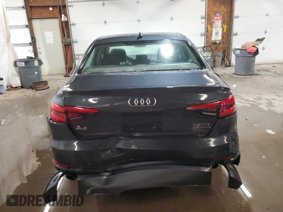 2017 Audi A4 Prestige with VIN WAUFNAF41HN057069, listed as a Copart auction lot 76749324 with 98,758 mi miles and Salvage Title. Bid and sale history available at carsss.com. Image 6.
