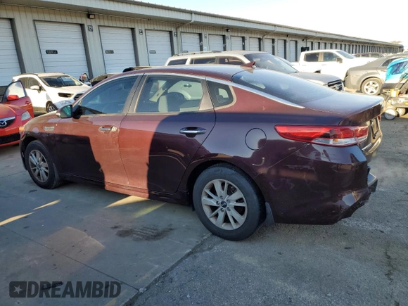 2016 Kia Optima LX z VIN 5XXGT4L30GG115340, wystawiony jako Copart lot #86964074 z przebiegiem 103 167 mil mil oraz Szkoda całkowita • Salvage title. Historia ofert i sprzedaży dostępna na DreamBid. Obrazek 2.