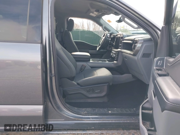 2024 Ford F-150 XLT with VIN 1FTEW3LPXRFA58948, listed as a IAAI auction lot 41537215 with 14,887 mi miles. Bid and sale history available at carsss.com. Image 5.