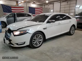 2013 Ford Taurus Limited with VIN 1FAHP2F89DG201275, listed as a Copart auction lot 50202734 with 130,089 mi miles and Salvage Title. Bid and sale history available at carsss.com. Image 1.