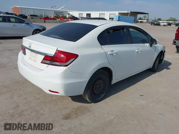 2014 Honda Civic LX z VIN 19XFB2F50EE013574, wystawiony jako IAAI lot #40497790 z przebiegiem 243 133 mil mil oraz . Historia ofert i sprzedaży dostępna na DreamBid. Obrazek 4.