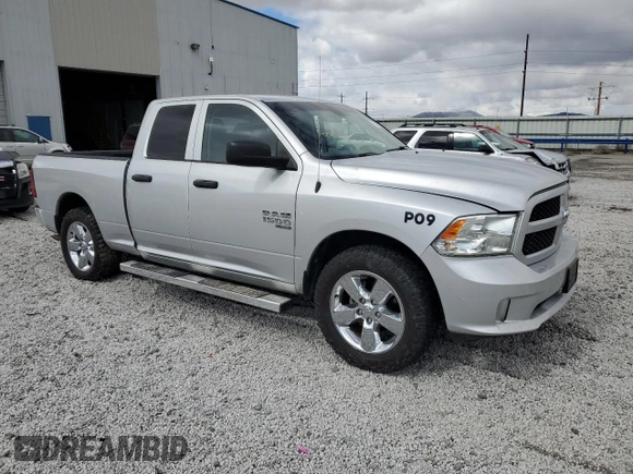2019 Ram 1500 Classic Express with VIN 1C6RR6FG3KS545824, listed as a Copart auction lot 51315195 with 61,140 mi miles and Salvage Title. Bid and sale history available at carsss.com. Image 4.