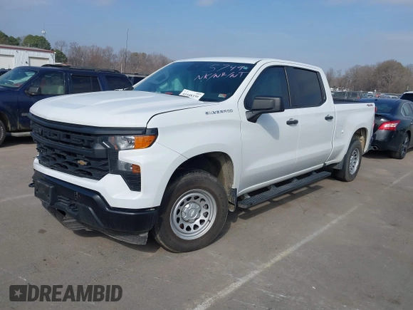 2023 Chevrolet Silverado 1500 with VIN 3GCPDAEK6PG135749, listed as a IAAI auction lot 41448339 with 52,026 mi miles and . Bid and sale history available at DreamBid. Image 16.