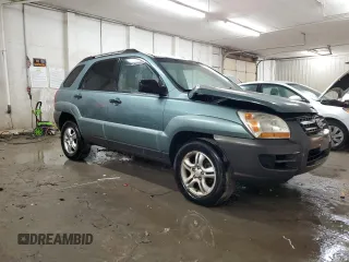 2005 Kia Sportage LX with VIN KNDJE723657083048, listed as a Copart auction lot 85794364 with 172,420 mi miles and Salvage Title. Bid and sale history available at carsss.com. Image 4.