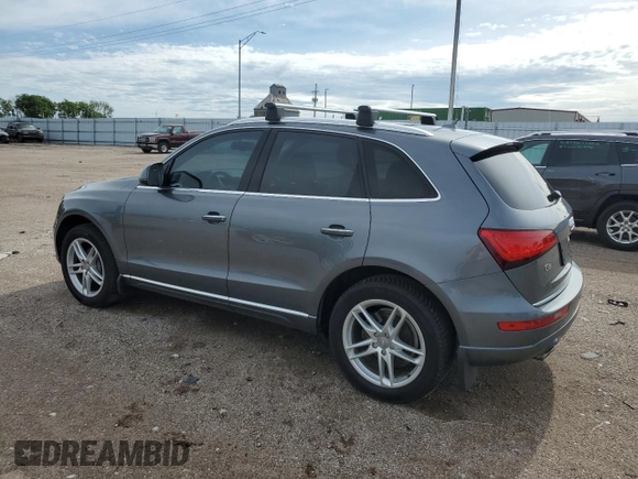 2016 Audi Q5 Premium Plus with VIN WA1L2AFP4GA136390, listed as a Copart auction lot 61127185 with 112,021 mi miles and Salvage title. Bid and sale history available at DreamBid. Image 2.