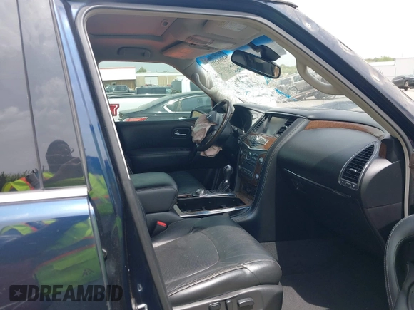 2016 Infiniti QX80 z VIN JN8AZ2NE7G9120110, wystawiony jako IAAI lot #42066197 z przebiegiem 159 315 mil mil oraz . Historia ofert i sprzedaży dostępna na DreamBid. Obrazek 5.