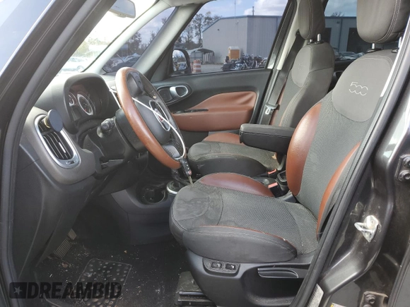 2015 FIAT 500L Urbana Trekking with VIN ZFBCFADH1FZ033792, listed as a Copart auction lot 78864304 with 98,097 mi miles and Salvage Title. Bid and sale history available at carsss.com. Image 7.