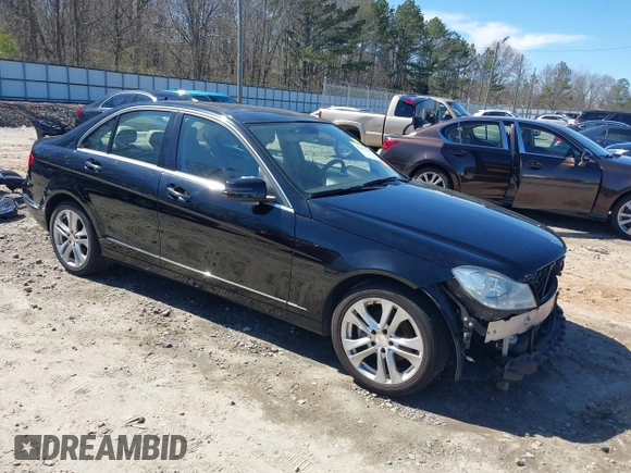 2014 Mercedes-Benz C 250 Sport with VIN WDDGF4HB3ER305107, listed as a IAAI auction lot 41832385 with 199,649 mi miles and . Bid and sale history available at carsss.com. Image 1.