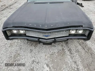 1969 Chevrolet Caprice z VIN 166479U185483, wystawiony jako Copart lot #78575324 z przebiegiem 59 666 mil mil oraz Szkoda całkowita • Salvage title. Historia ofert i sprzedaży dostępna na DreamBid. Obrazek 11.