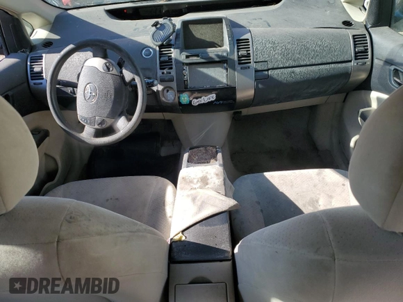 2006 Toyota Prius with VIN JTDKB22U667523845, listed as a Copart auction lot 80785524 with 0 mi miles and Salvage Title. Bid and sale history available at carsss.com. Image 8.