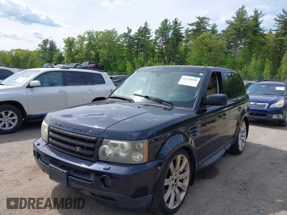 2007 Land Rover Range Rover Sport SC with VIN SALSH23497A109890, listed as a IAAI auction lot 42359680 with 185,509 mi miles and . Bid and sale history available at DreamBid. Image 2.