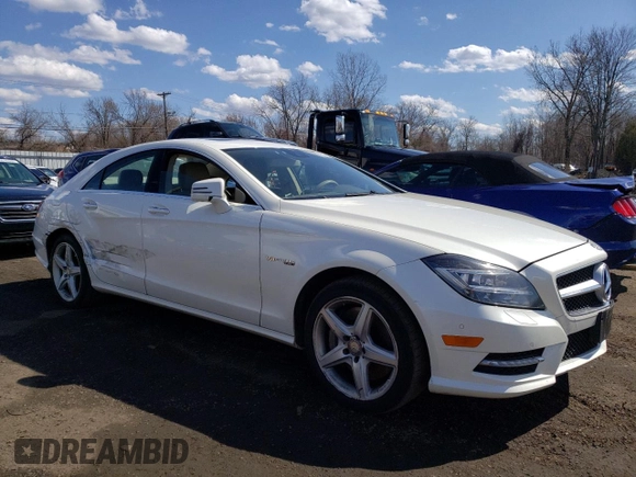 2013 Mercedes-Benz CLS-Class CLS 550 with VIN WDDLJ9BB4DA076078, listed as a Copart auction lot 50140585 with 132,264 mi miles and Salvage Title. Bid and sale history available at carsss.com. Image 4.