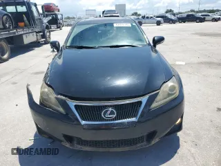 2013 Lexus IS 250 with VIN JTHBF5C2XD5192018, listed as a Copart auction lot 62072985 with 142,209 mi miles and Salvage title. Bid and sale history available at DreamBid. Image 5.