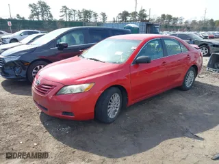 2007 Toyota Camry CE with VIN 4T1BE46K57U087077, listed as a IAAI auction lot 41727602 with 999,999 mi miles. Bid and sale history available at carsss.com. Image 2.