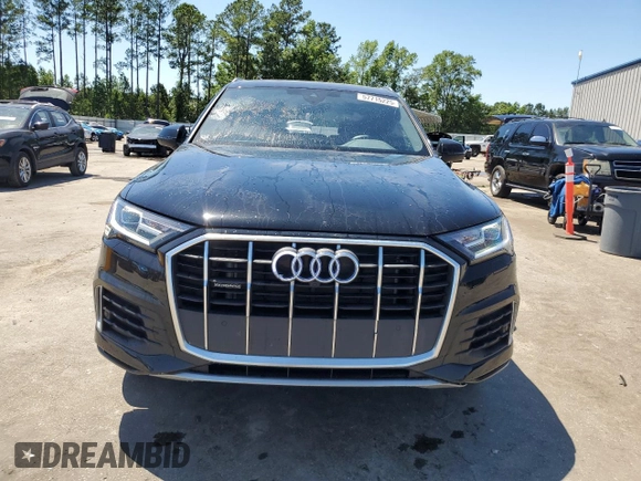 2023 Audi Q7 Premium с VIN WA1ACBF79PD012740, выставлен на аукционе Copart как лот 57715225 с пробегом 37 415 миль миль и Списание • Salvage title. История ставок и продаж доступна на DreamBid. Изображение 5.