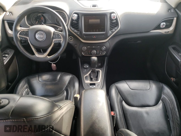 2017 Jeep Cherokee Limited with VIN 1C4PJMDB8HW512340, listed as a Copart auction lot 49823865 with 130,386 mi miles and Salvage Title. Bid and sale history available at carsss.com. Image 8.
