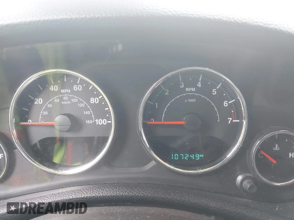 2015 Jeep Wrangler Unlimited Rubicon with VIN 1C4BJWFG1FL546018, listed as a IAAI auction lot 42060045 with 107,249 mi miles and . Bid and sale history available at DreamBid. Image 7.